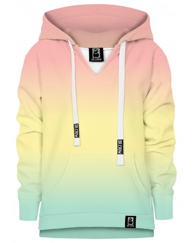 Hoodie with the hood Ombre Summer