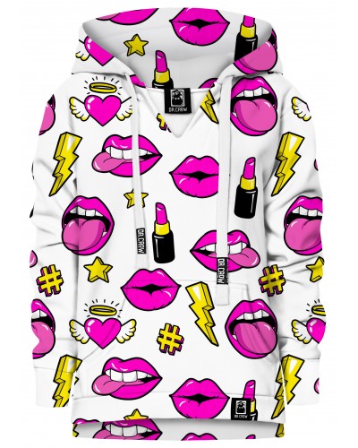 Bluza z kapturem Fashion Lips