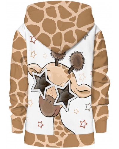 Bluza z kapturem Cute Giraffe