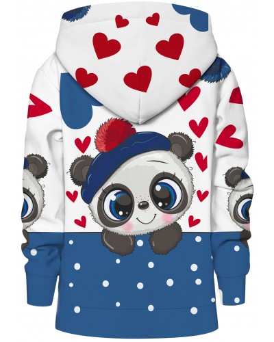 Hoodie with the hood Cute Panda