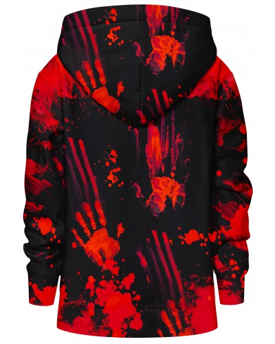 Hoodie with the hood Zombie Black