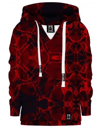 Hoodie with the hood Marble Dark