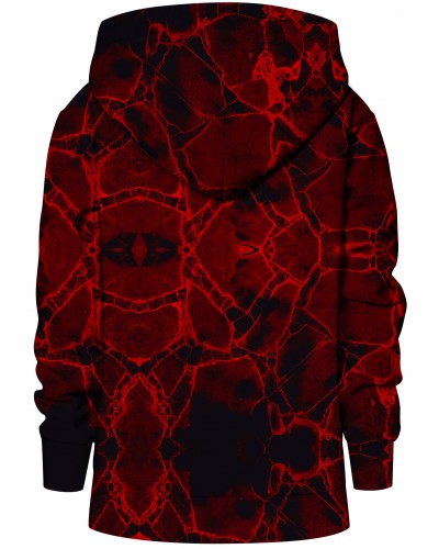 Hoodie with the hood Marble Dark