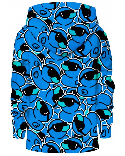 Bluza z kapturem Ducks Blue