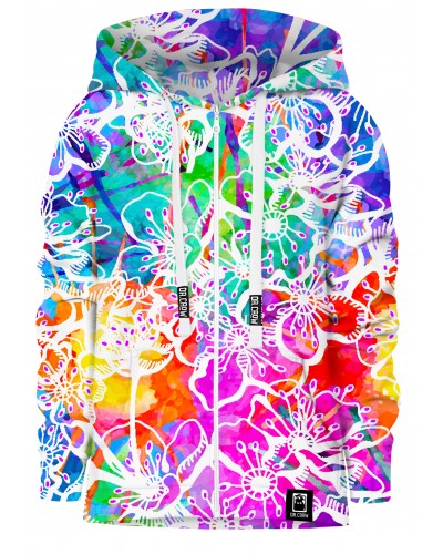 Hoodies zip Colorful Pixels