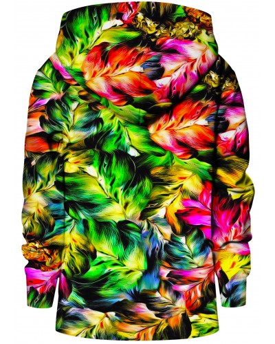 Hoodies zip Jungle Leaves