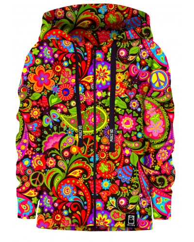 Hoodies zip Hippie