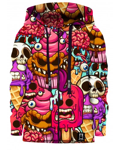 Hoodies zip Dessert Monsters