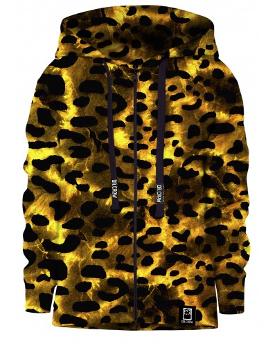 Bluza rozpinana Gold Leopard