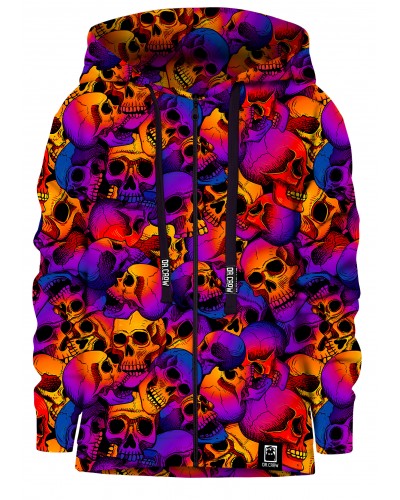 Bluza rozpinana Skulls Ombre