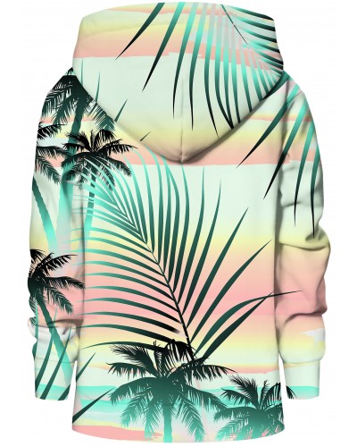 Hoodies zip Tropical Beach