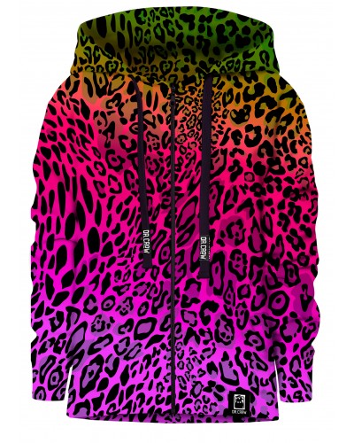 Bluza rozpinana Multicolor Leopard