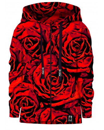 Hoodies zip Red Roses