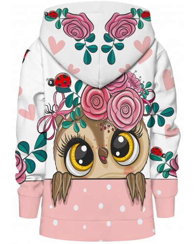 Hoodies zip Cute Owl