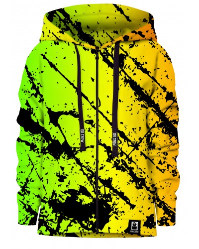 Hoodies zip Marble Gradient