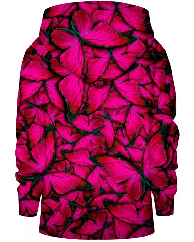 Bluza rozpinana Butterfly Pink