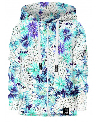 Hoodies zip Bright Floral