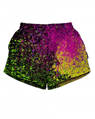 Shorts Splatter Black