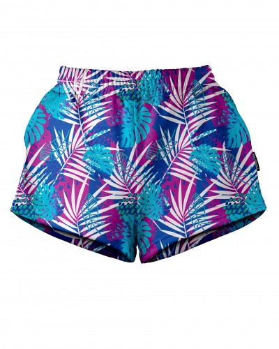 Shorts Blue Palms