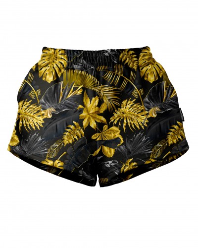 Shorts Gold Leaves