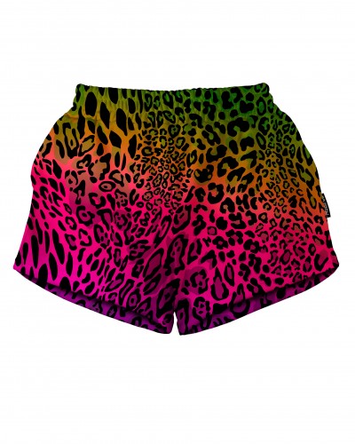 Shorts Multicolor Leopard
