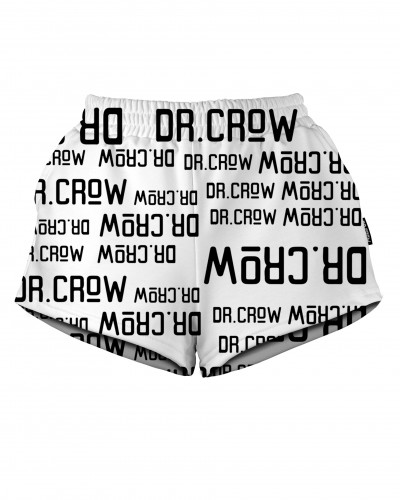 Shorts Dr.Crow Text White