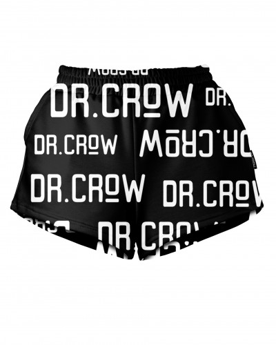 Krótkie spodenki Dr.Crow Text Black