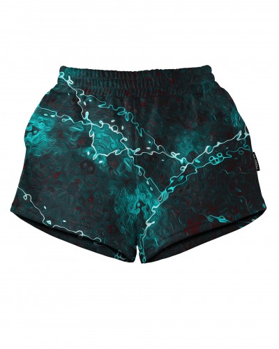 Shorts Marble Turquoise