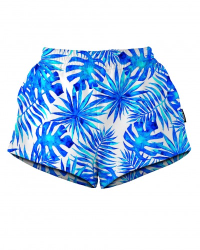 Shorts Blue Summer Palm