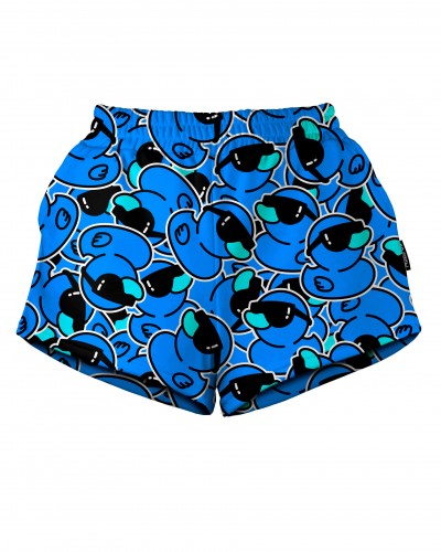 Shorts Ducks Blue