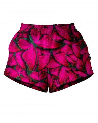 Shorts Butterfly Pink