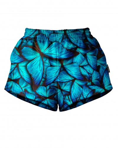 Shorts Butterfly Blue