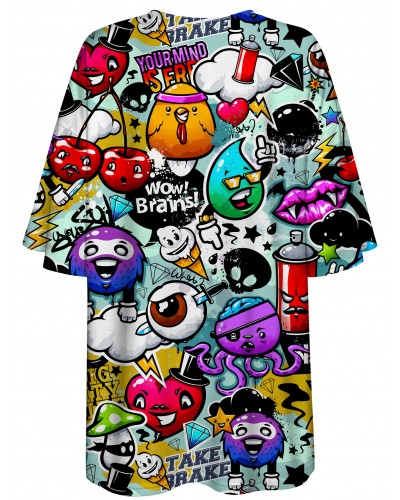 T-Shirt Oversize Gaffiti Bizarre