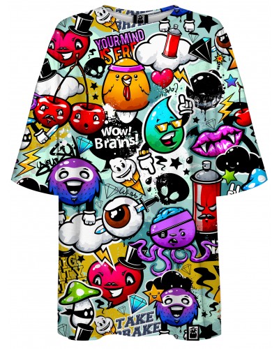 T-Shirt Oversize Gaffiti Bizarre