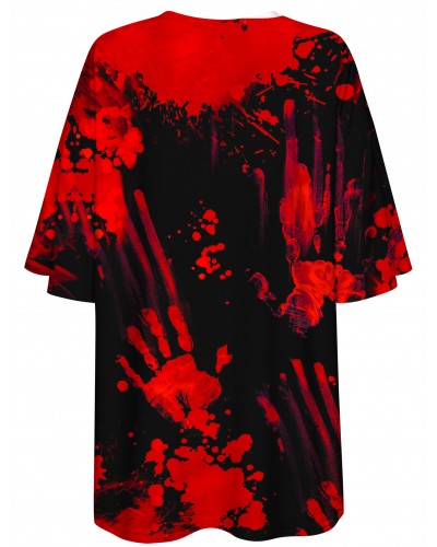 T-Shirt Oversize Zombie Black