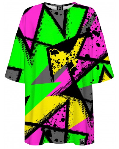 T-Shirt Oversize Abstract Geometric