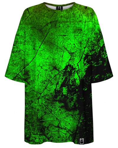 T-Shirt Oversize Green Wall