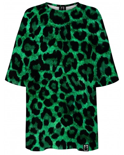 T-Shirt Oversize Green Panther