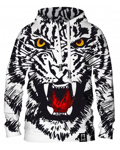 Bluza z kapturem White Tiger