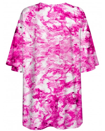 T-Shirt Oversize Marble Pink