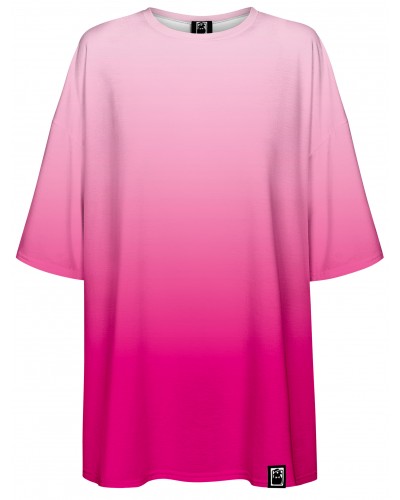 T-Shirt Oversize Ombre Pink