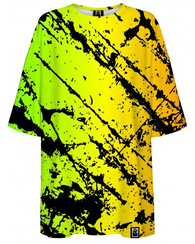 T-Shirt Oversize Marble Gradient