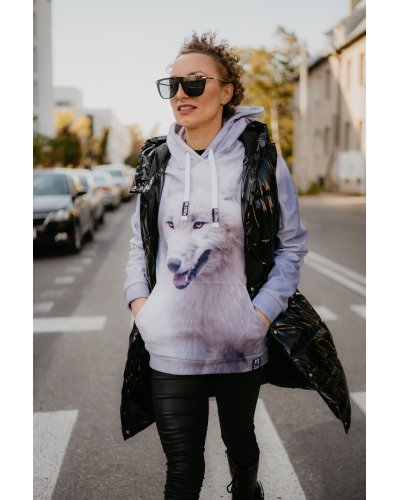 Bluza z kapturem Winter Wolf