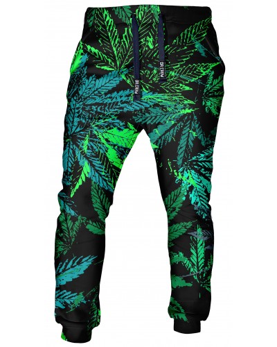 Trousers Rasta Skull Green