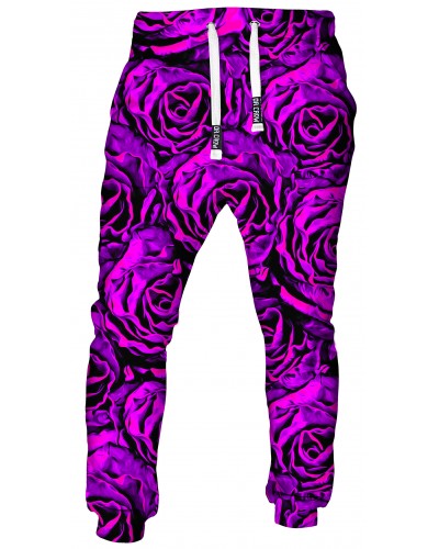 Trousers Purple Roses