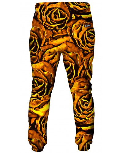 Trousers Gold Roses