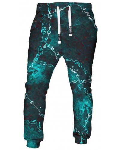 Trousers Marble Turquoise