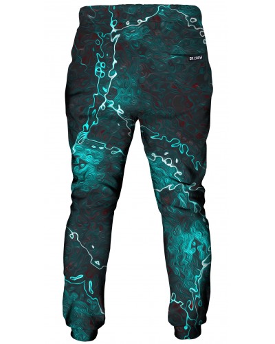 Trousers Marble Turquoise