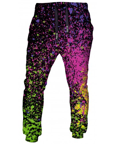 Trousers Splatter Black