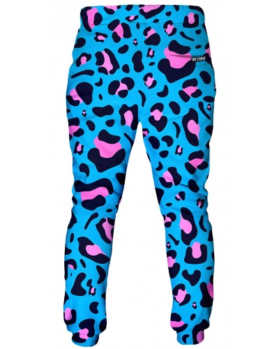 Trousers Leopard Blue